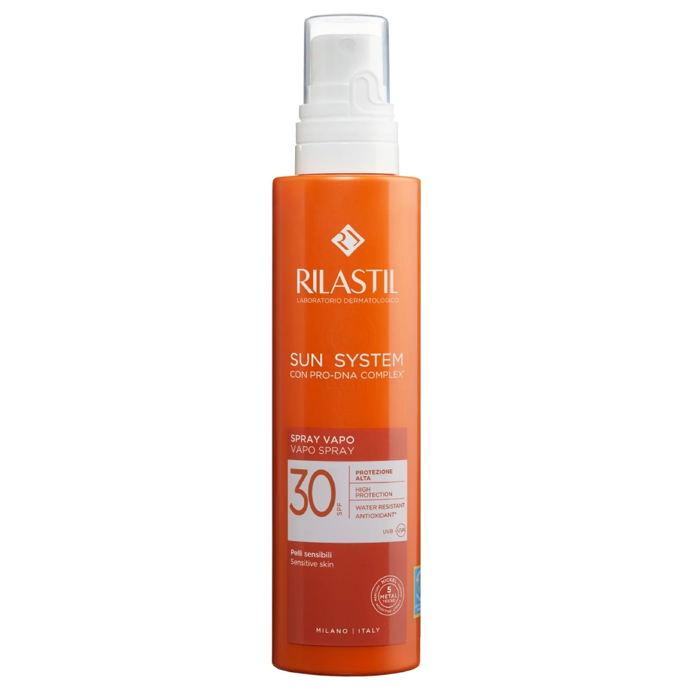 Rilastil Sun System, pršilo za telo za zaščito pred soncem - ZF 30 (200 ml)