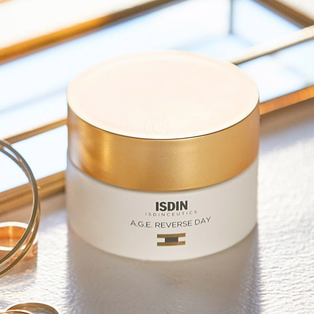 ISDIN Isdinceutics Rejuvenate A.G.E. Reverse, dnevna krema za preoblikovanje obraza (50 ml)