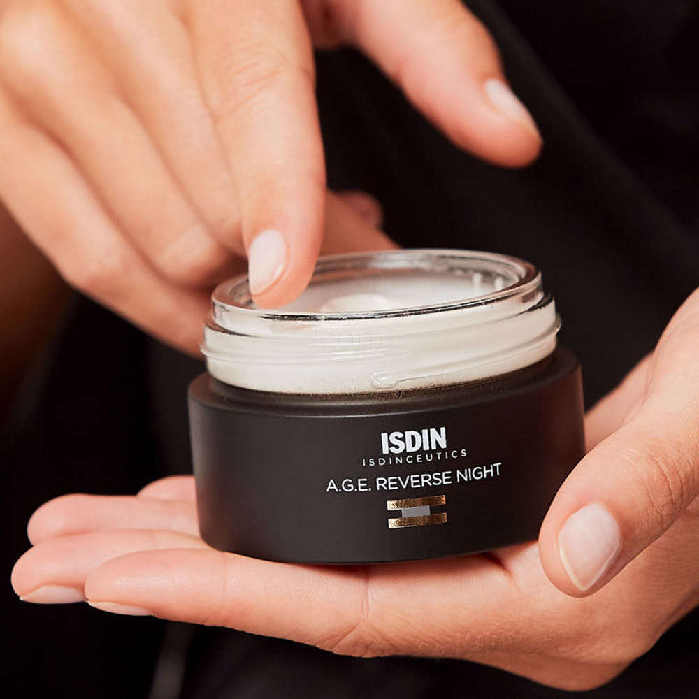 ISDIN Isdinceutics Rejuvenate A.G.E. Reverse, nočna obnovitvena krema za obraz (50 ml)