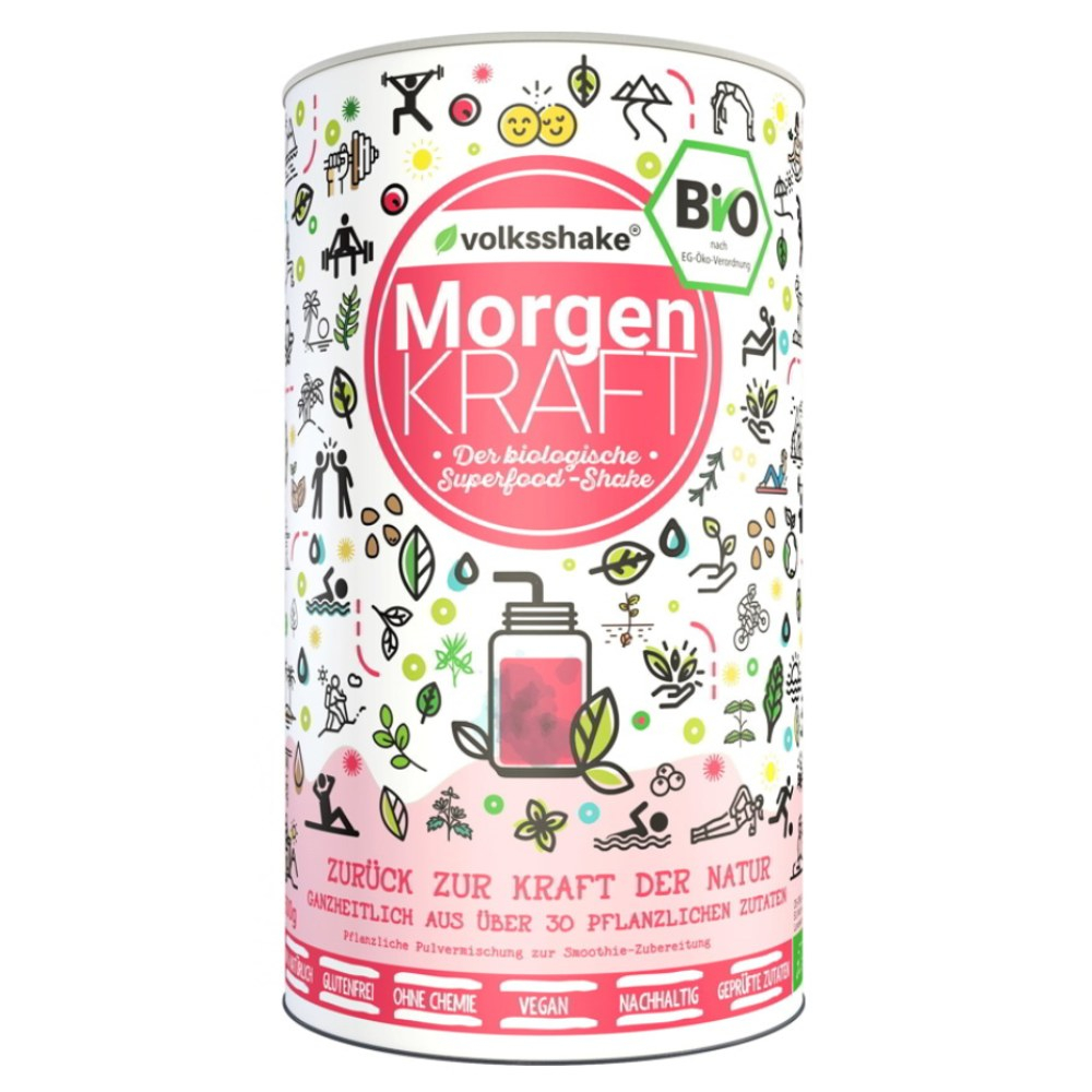 Volksshake, bio super živilo - jutranja moč (400 g)