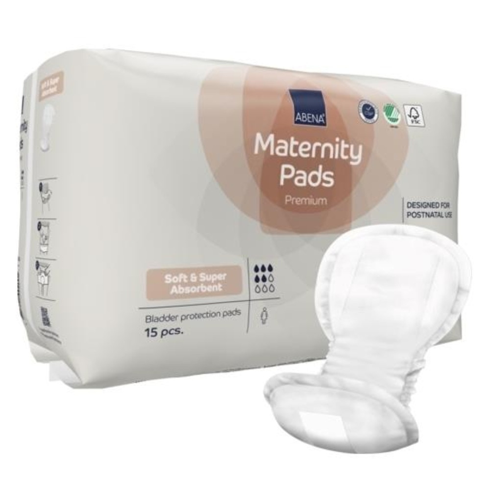 Abena Maternity Pad Premium, vpojne predloge - 42 x 20 cm (15 predlog)