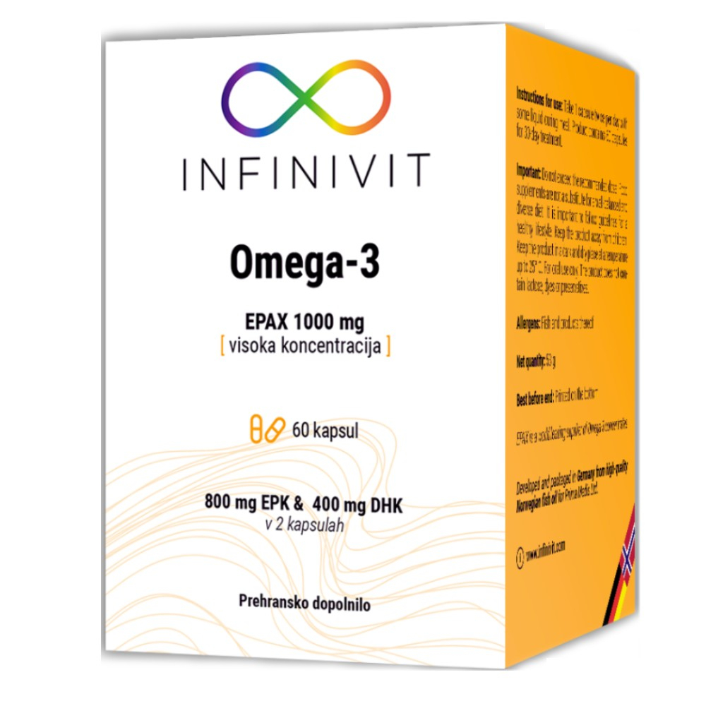 Infinivit Omega 3, kapsule (60 kapsul)