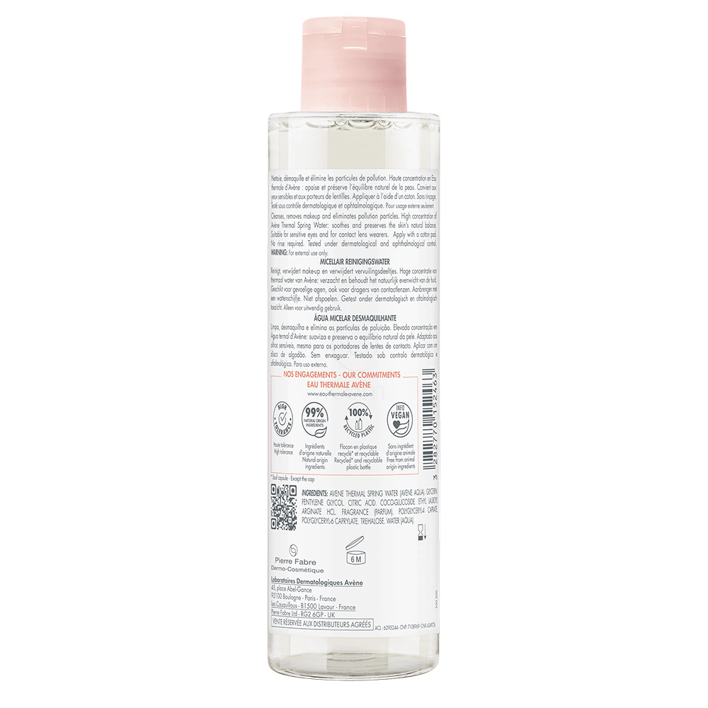 Avene, micelarni losjon za odstranjevanje ličil (200 ml)