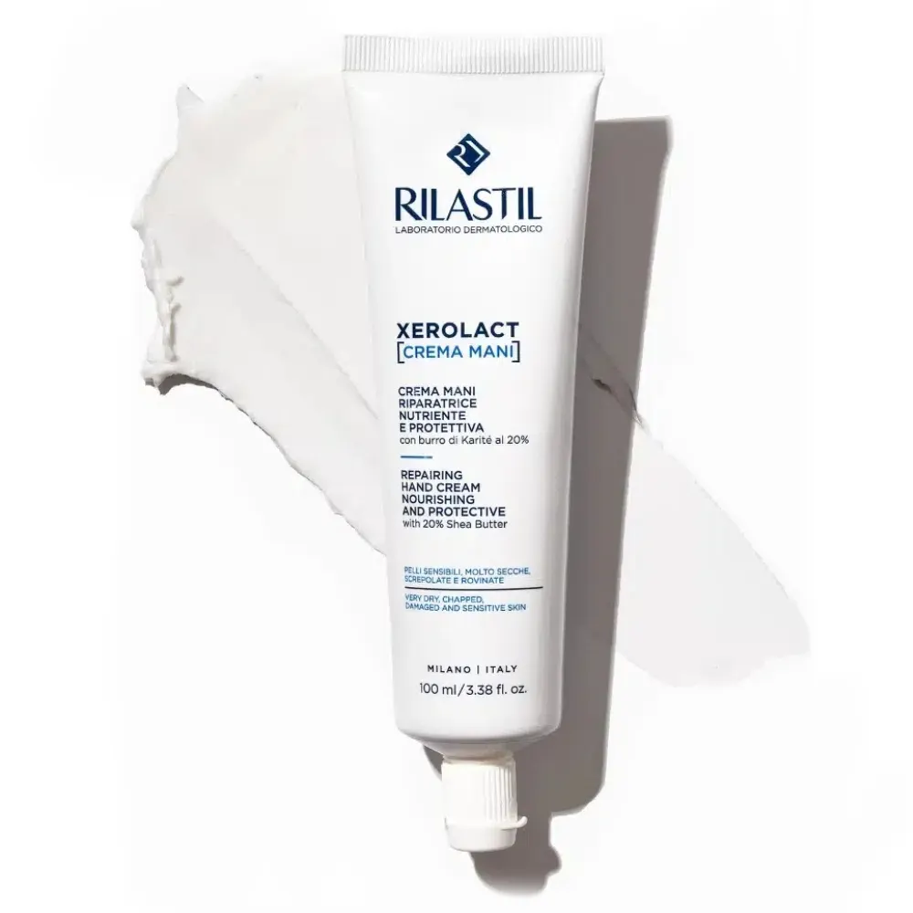 Rilastil Xerolact, obnovitvena krema za roke (100 ml)