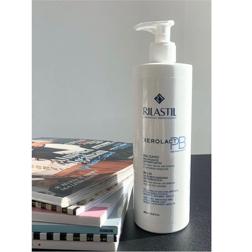 Rilastil Xerolact PB, balzam za obraz in telo (400 ml)