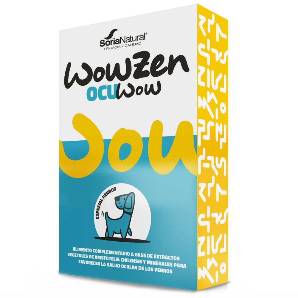 Soria Natural WowZen OcuWow, tablete za pse (36 tablet)