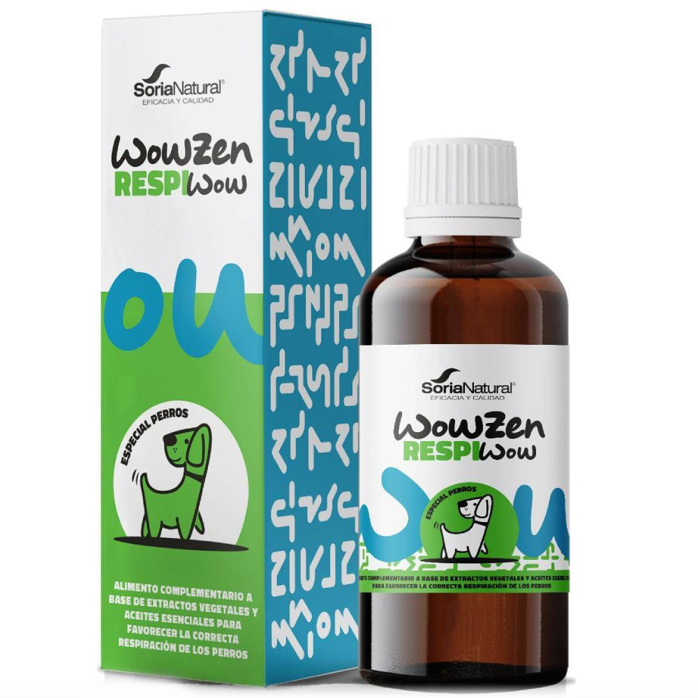 Soria Natural WowZen RespiWow, kapljice za pse (30 ml)