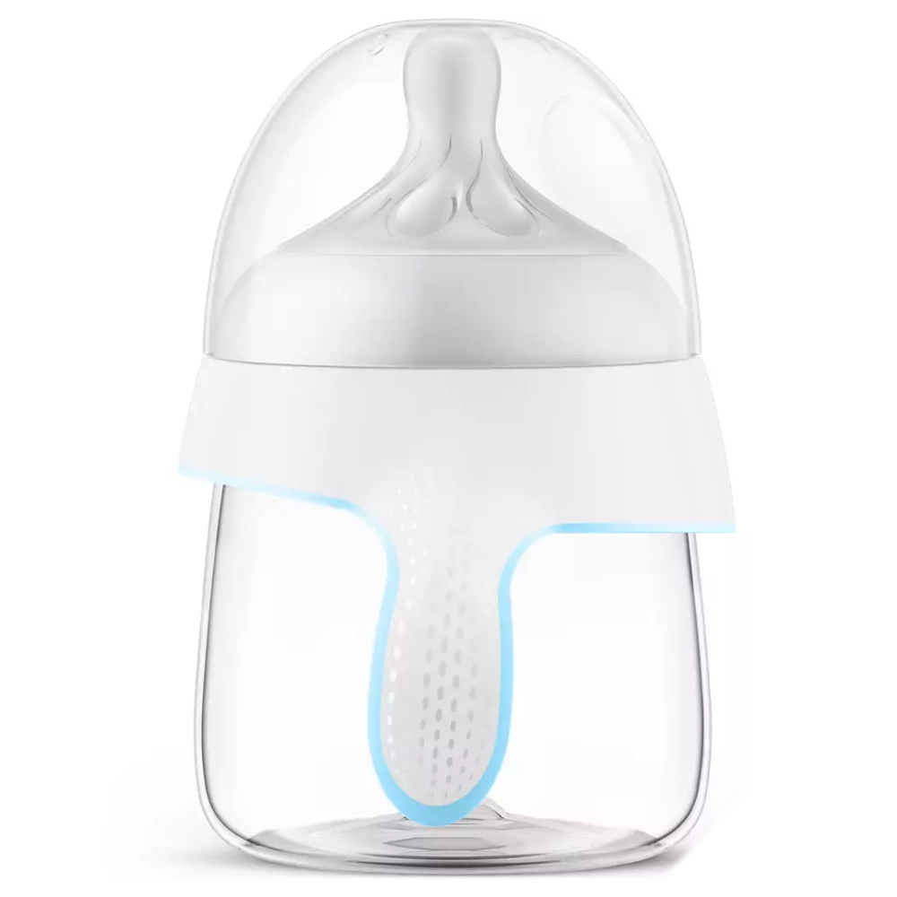 Avent Natural Response, lonček s silikonskim cucljem z ročaji (125 ml)