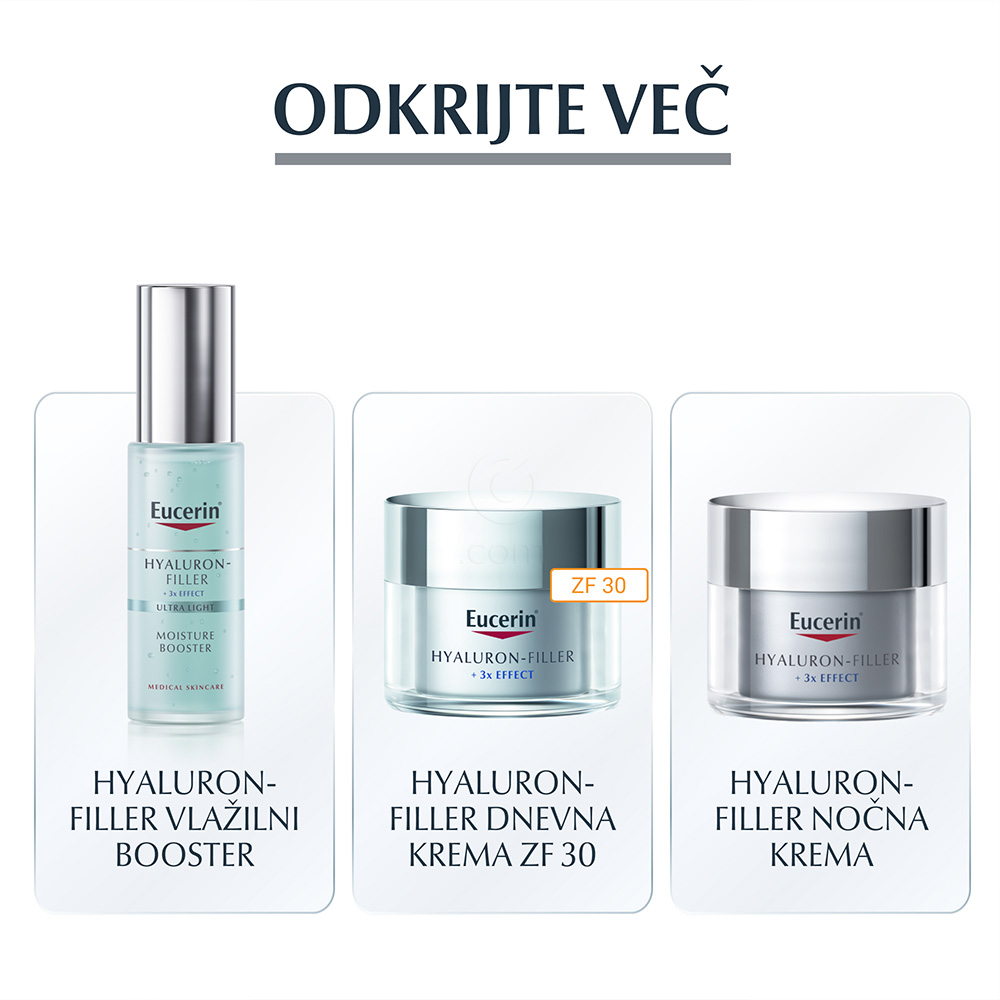 Eucerin Hyaluron-Filler, nočna krema - paket (2 x 50 ml)