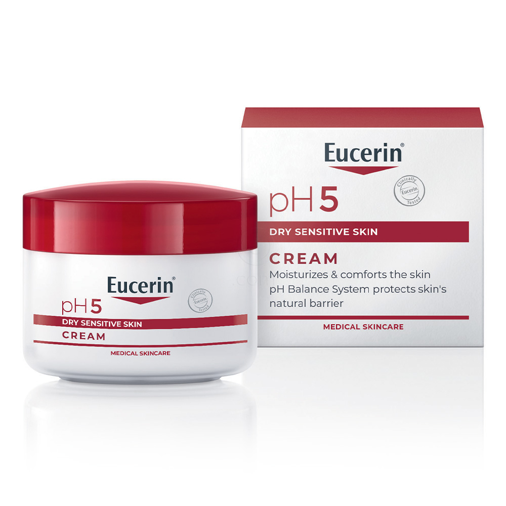 Eucerin pH5, krema za občutljivo kožo (75 ml)