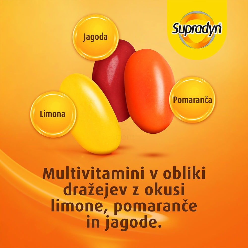 Supradyn Kids, dražeji (60 dražejev)
