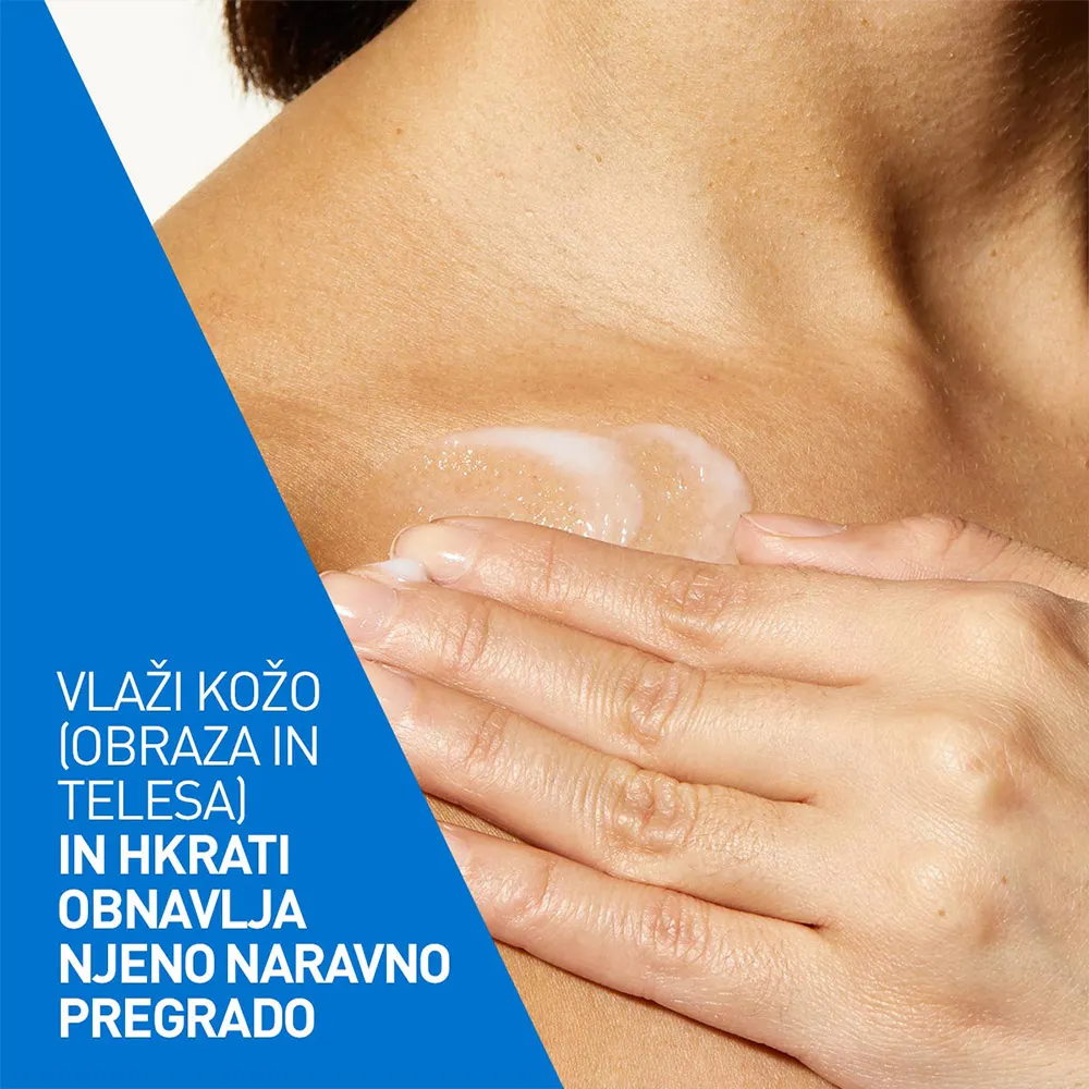 CeraVe, vlažilni losjon za telo za suho do zelo suho kožo (473 ml)