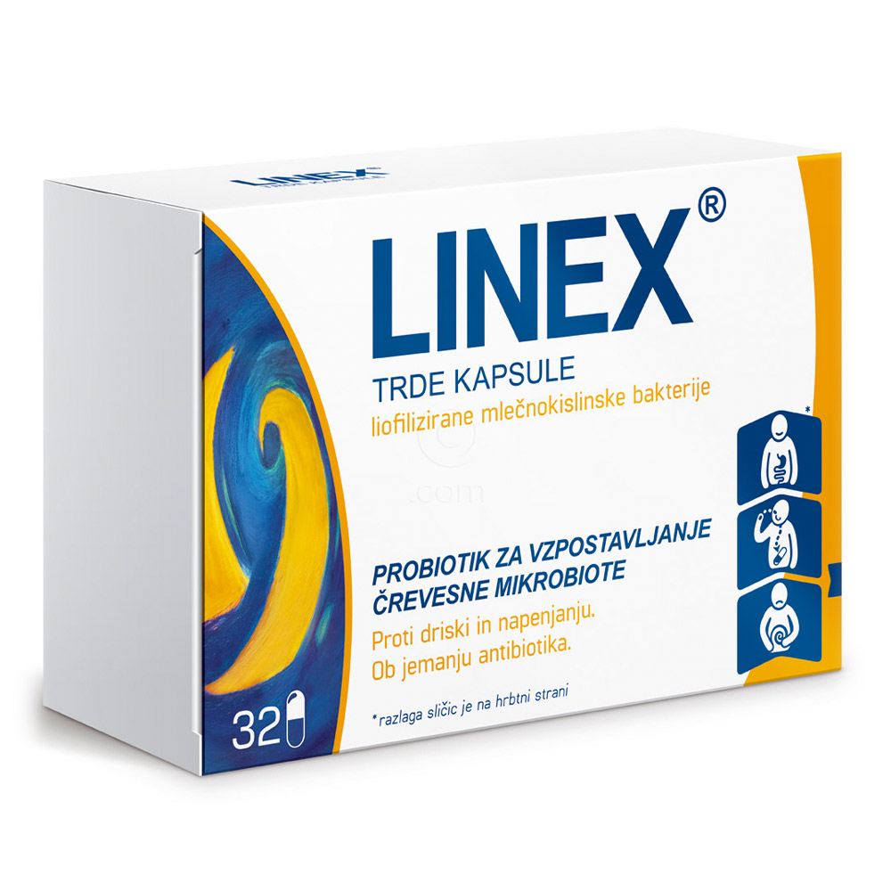 Linex, trde kapsule (32 trdih kapsul)