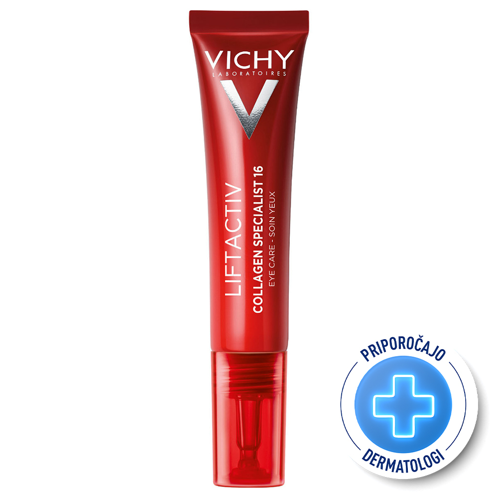Vichy Liftactiv Collagen Specialist 16, nega za področje okoli oči (15 ml)