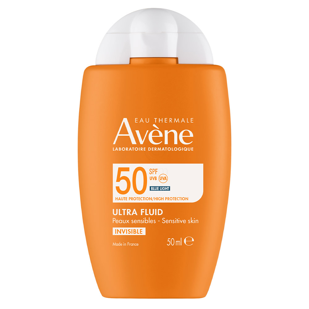 Avene Sun, ultra fluid z visoko zaščito pred soncem za obraz - ZF50 (50 ml)