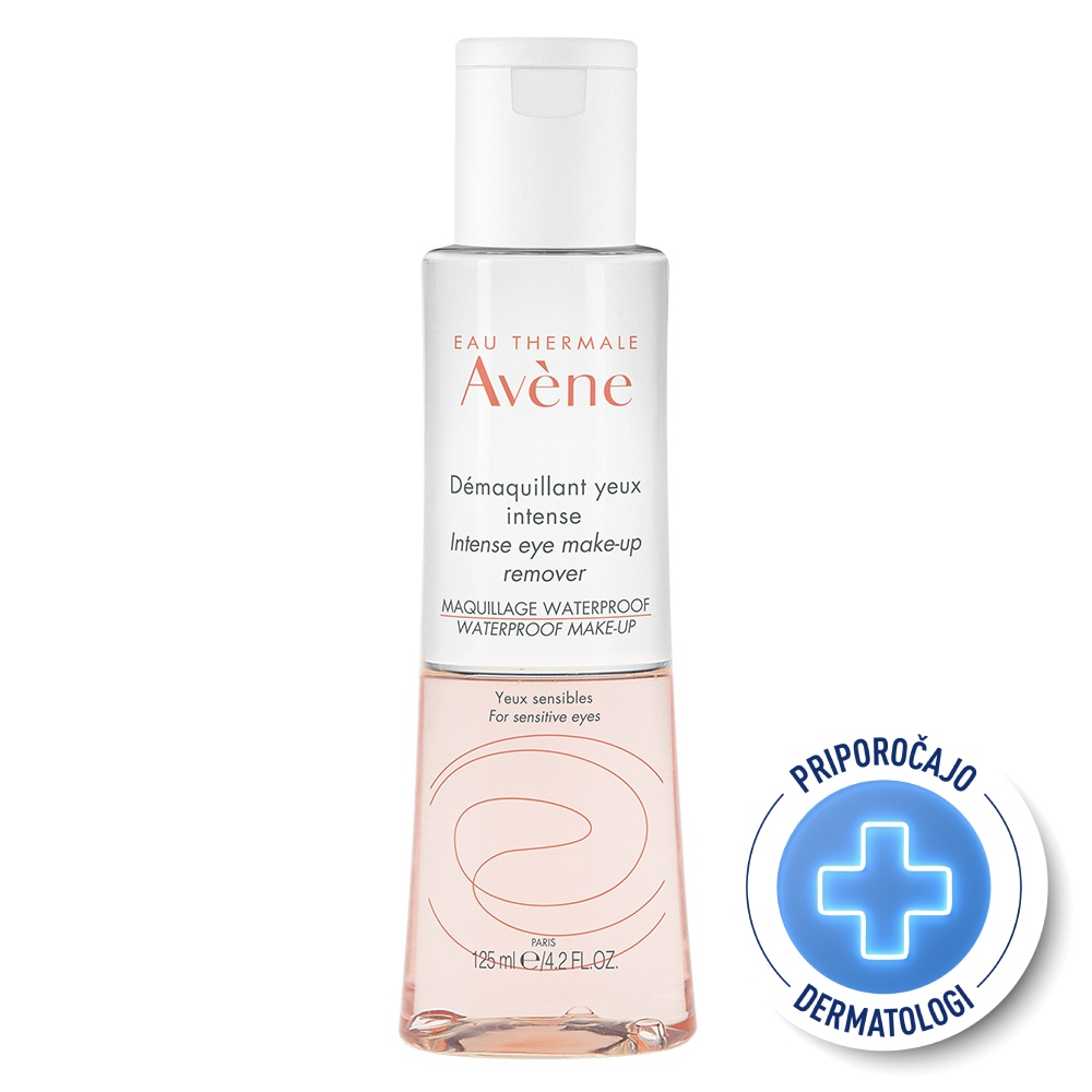 Avene, intenzivni odstranjevalec ličil s predela okoli oči (125 ml)
