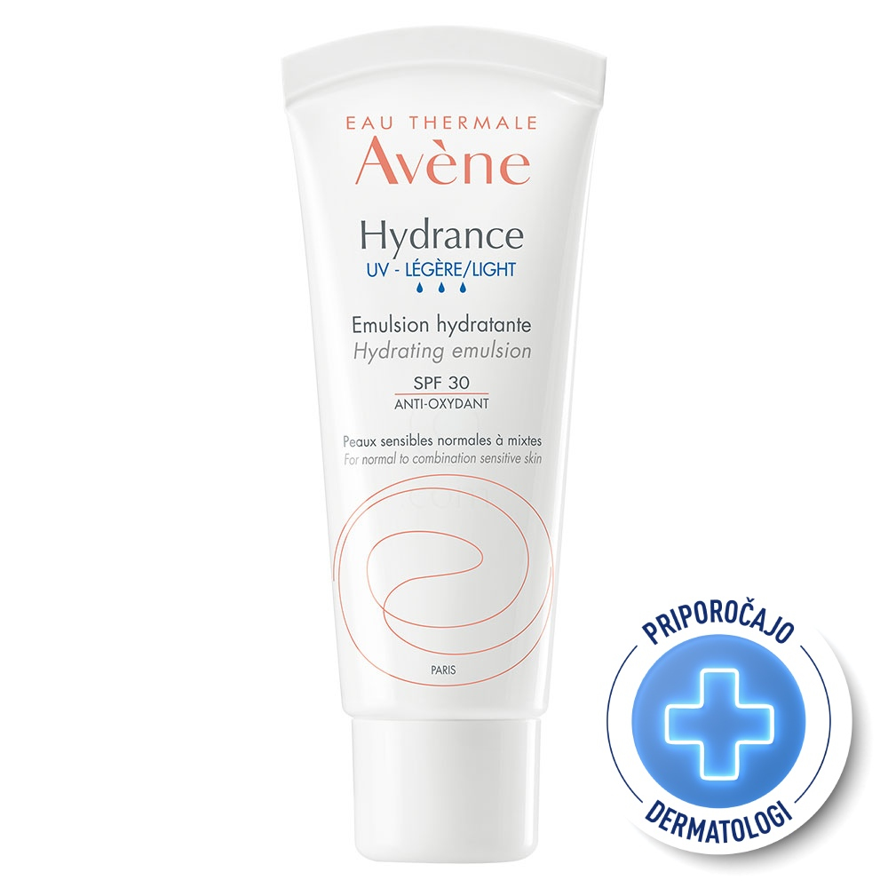 Avene Hydrance Legere UV, lahka vlažilna krema - ZF30 (40 ml)