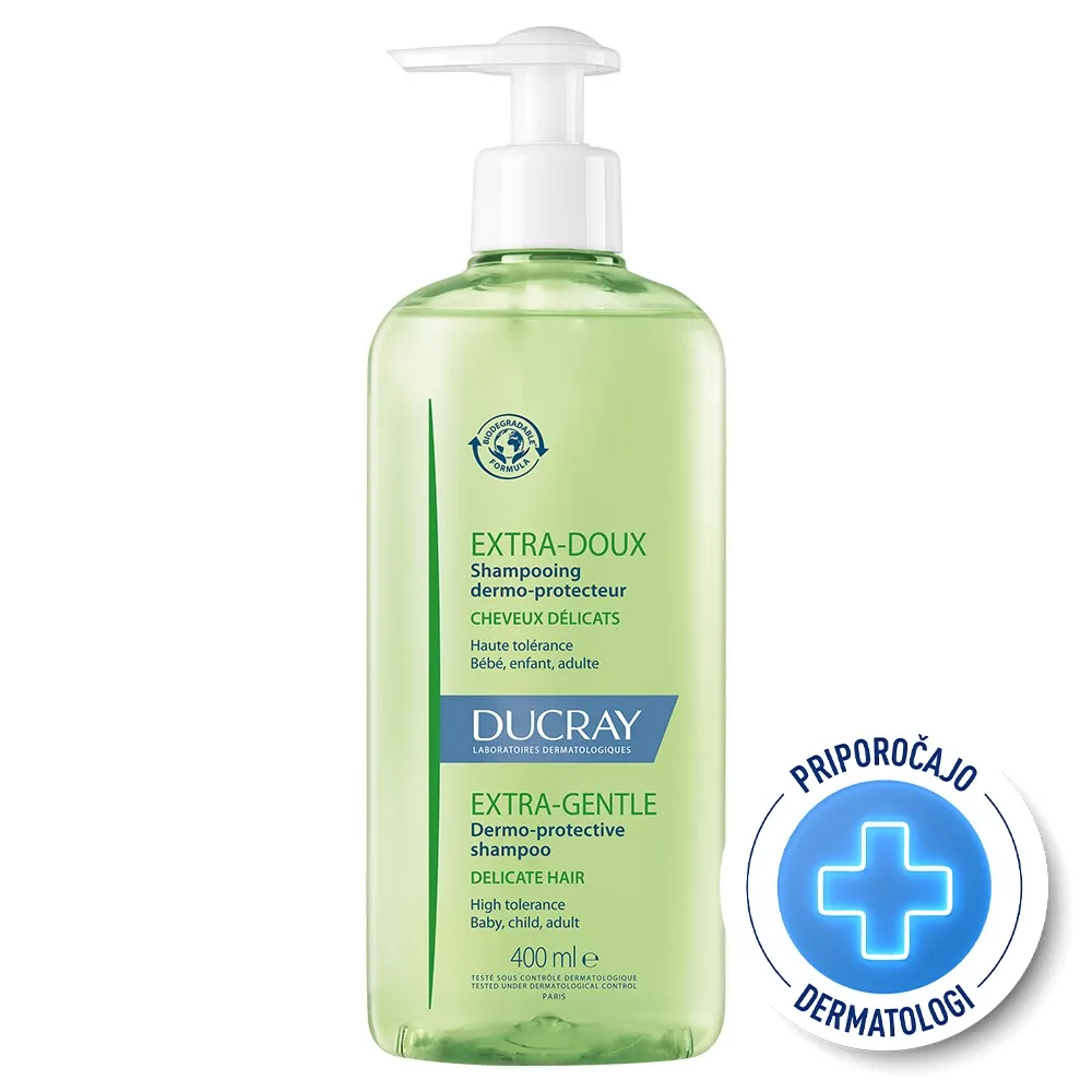 Ducray Extra Doux, šampon (400 ml)