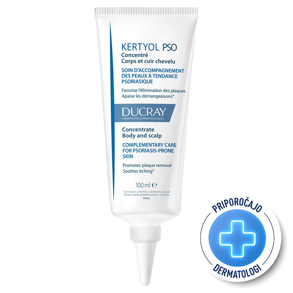 Ducray Kertyol P.S.O., koncentrat za lokalno uporabo (100 ml)