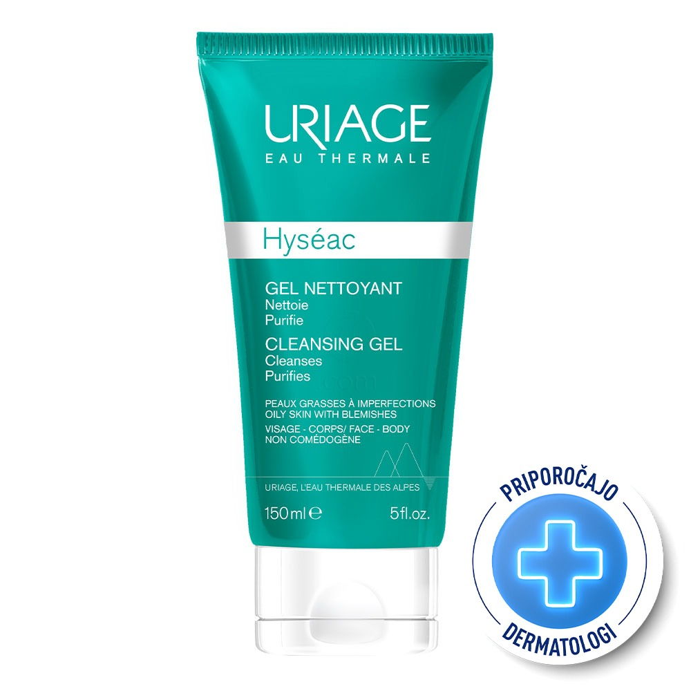 Uriage Hyseac, dermatološki gel za umivanje (150 ml)