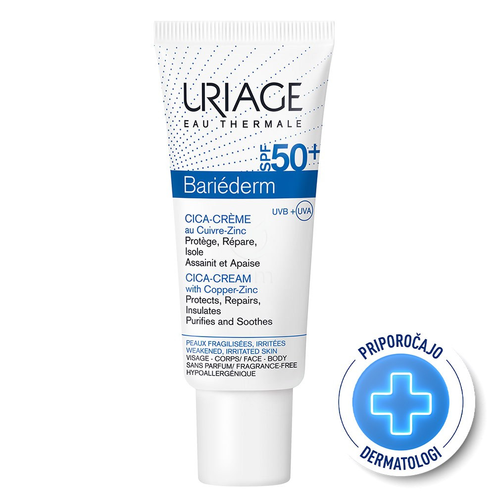 Uriage Bariederm Cica, krema - ZF50+ (40 ml)