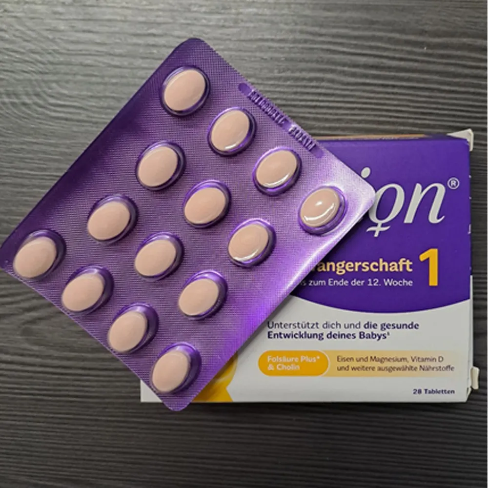 Femibion 1, tablete za podporo v nosečnosti do 12. tedna (28 tablet)