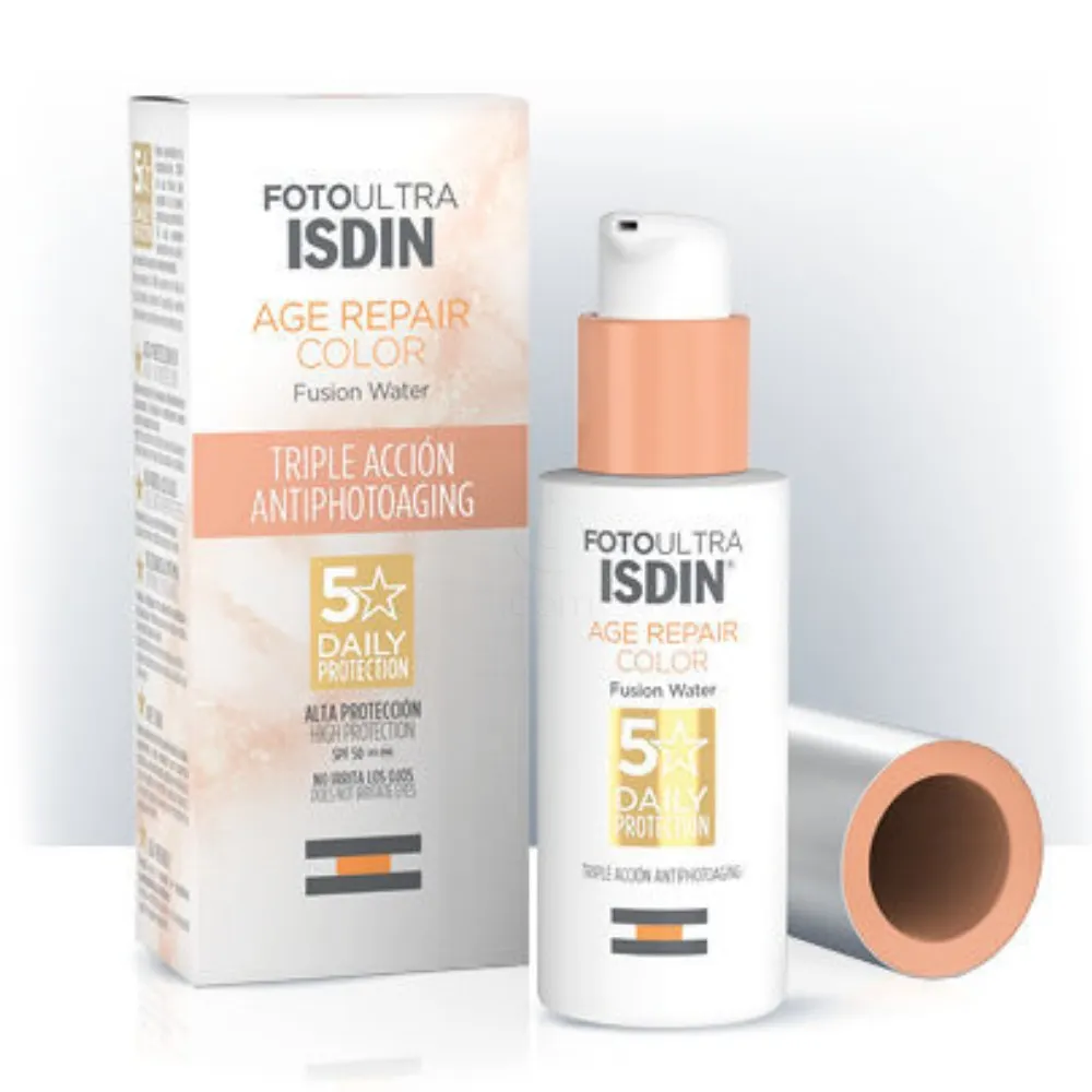ISDIN Sun Fotoultra Age Repair, obarvana krema za obraz - ZF50 (50 ml)