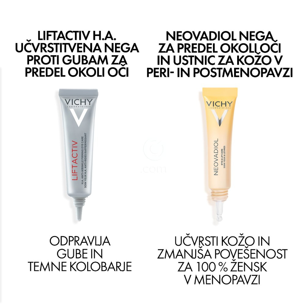 Vichy Liftactiv Hyaluronic Specialist H.A., nega za učvrstitev predela okoli oči in proti gubam s hialuronsko kislino (15 ml)