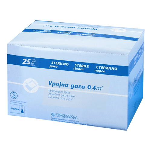 Tosama, vpojna gaza - 0,4 m2 (25 gaz)