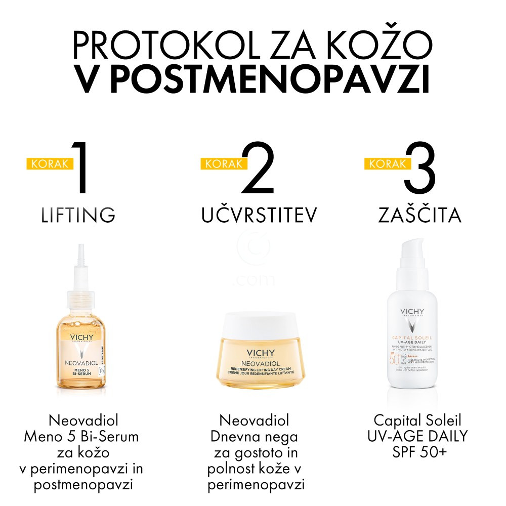 Vichy Neovadiol Meno 5 BI-Serum, serum za nego kože v menopavzi in post menopavzi (30 ml)