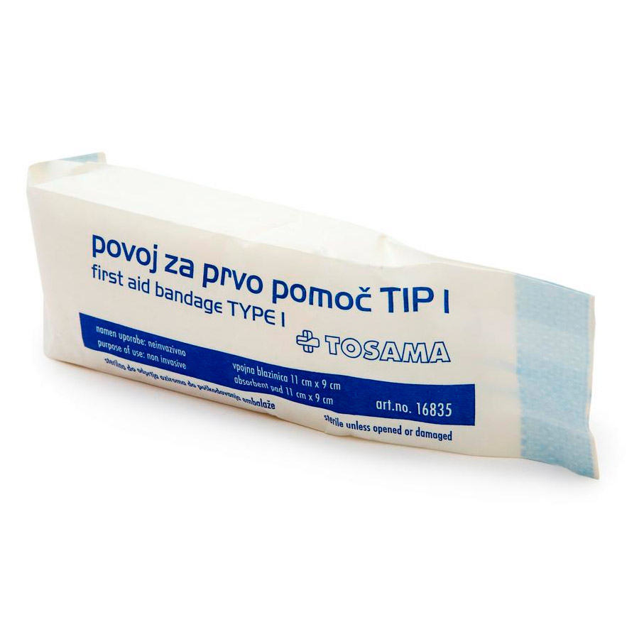 Povoj za prvo pomoč - tip I (1 povoj)