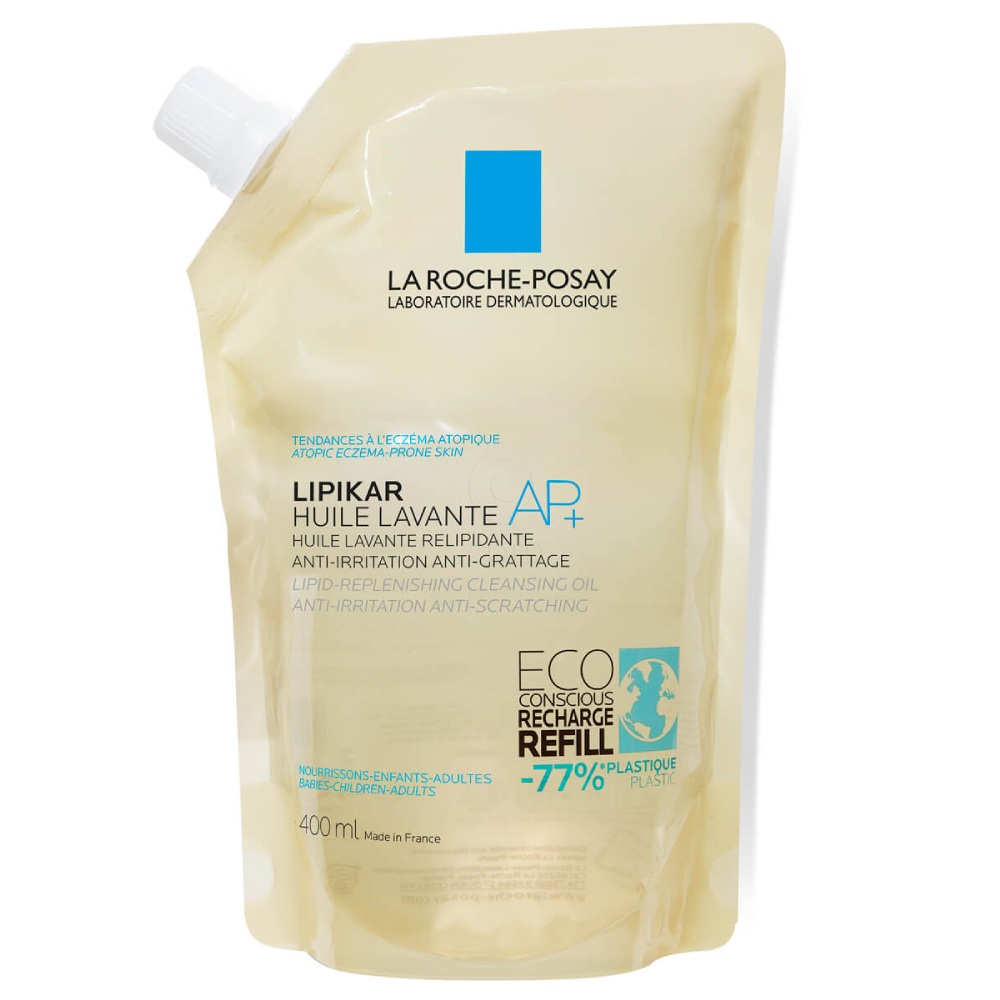 LRP Lipikar Huile Lavante AP+, olje za umivanje - Eco Refill (400 ml)