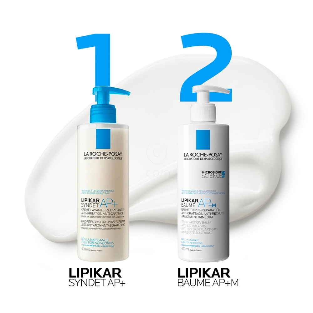 LRP Lipikar Syndet AP+, gel za umivanje telesa (200 ml)
