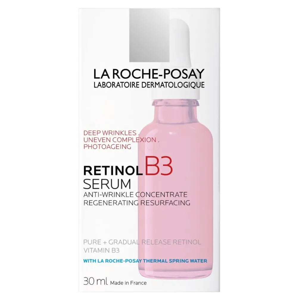 LRP Retinol B3 Pure Retinol, serum za obraz proti gubam (30 ml)