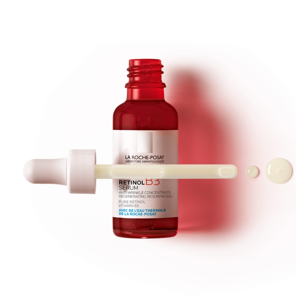 LRP Retinol B3 Pure Retinol, serum za obraz proti gubam (30 ml)