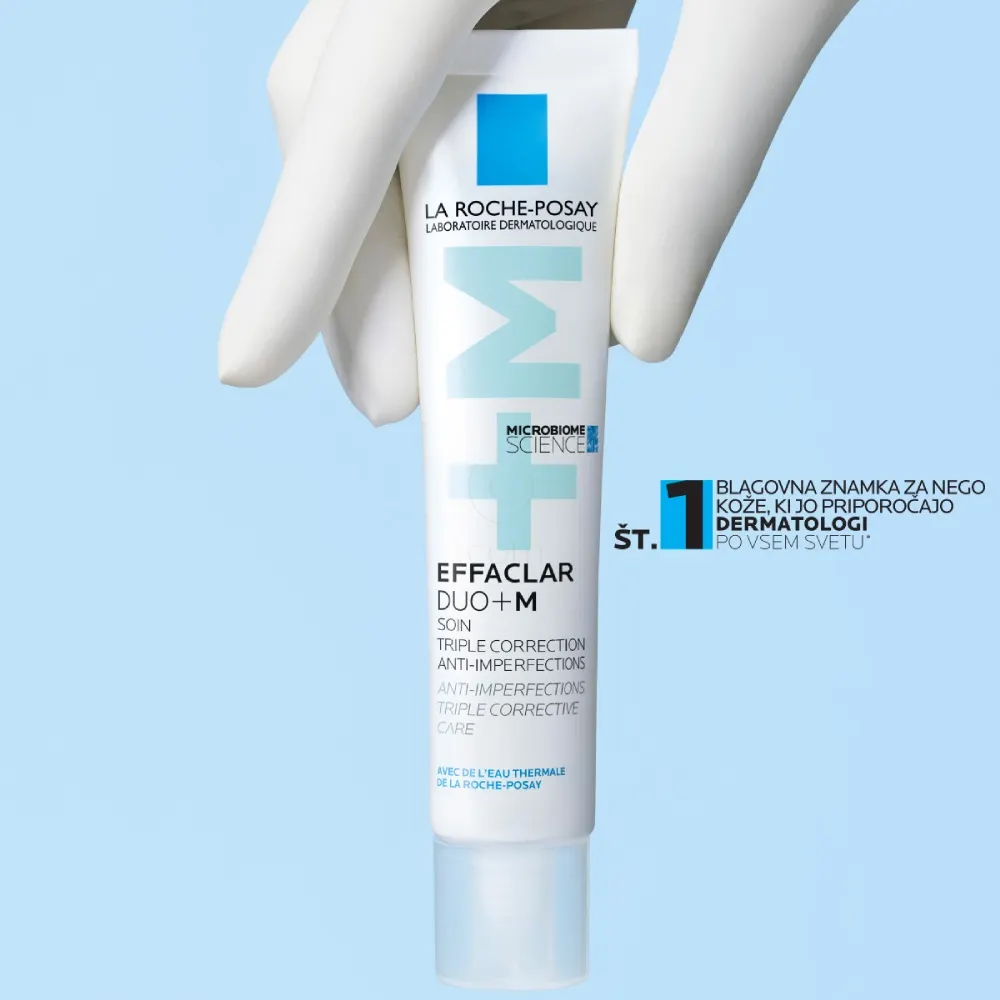 LRP Effaclar Duo+M, trojna korektivna nega zoper nepopolnosti za mastno kožo (40 ml)