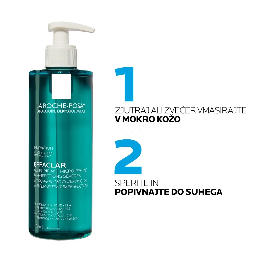 LRP Effaclar, micro-piling gel (400 ml)