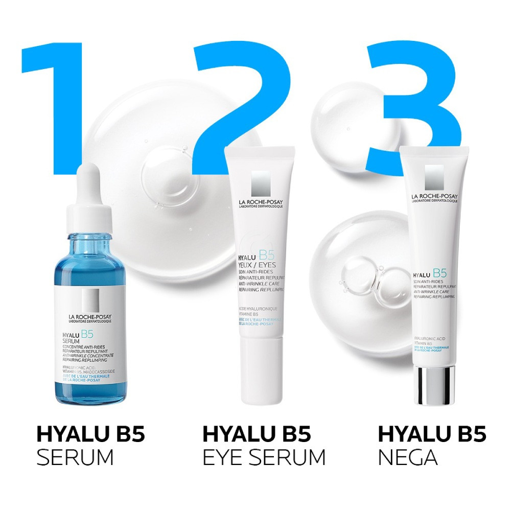 LRP Hyalu B5, krema za obraz proti gubam (40 ml)