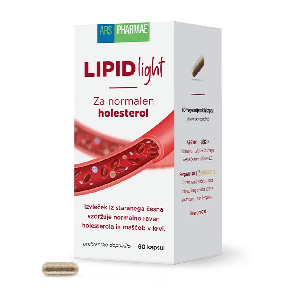 LIPIDlight Ars Pharmae, kapsule (60 kapsul)