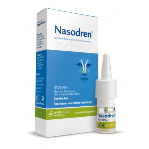Nasodren, pršilo za nos 50 mg/ 5 ml (5 ml)
