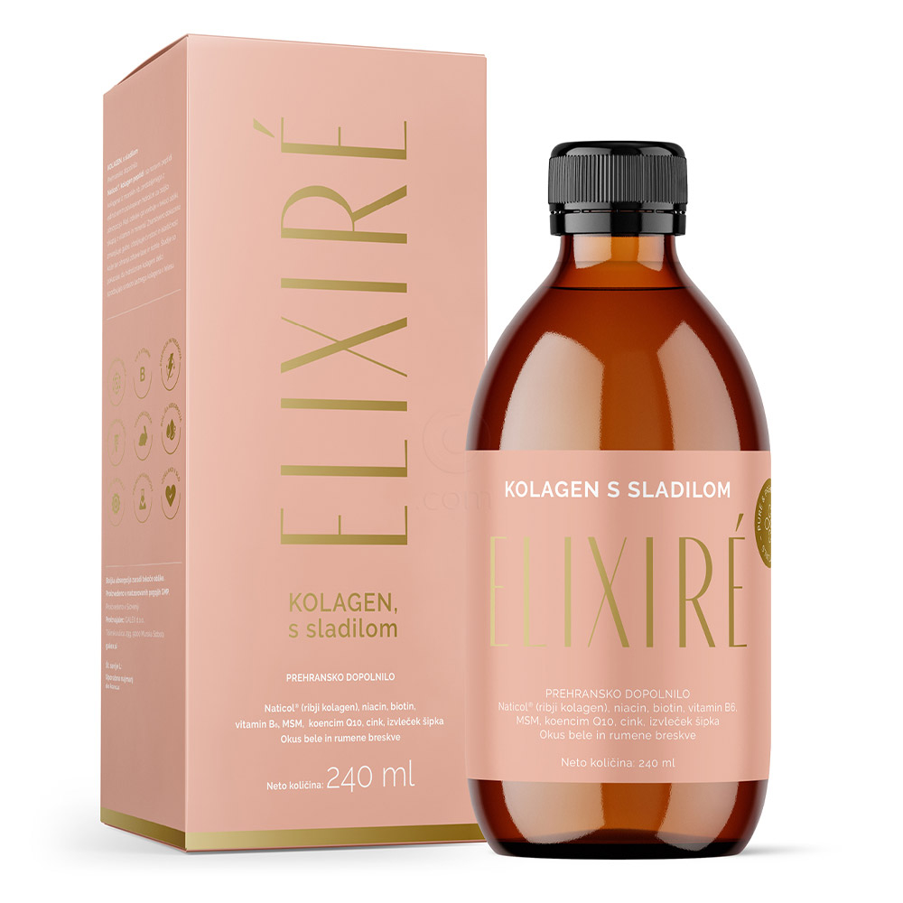 Elixire Beauty Collagen, tekoče prehransko dopolnilo (240 ml)