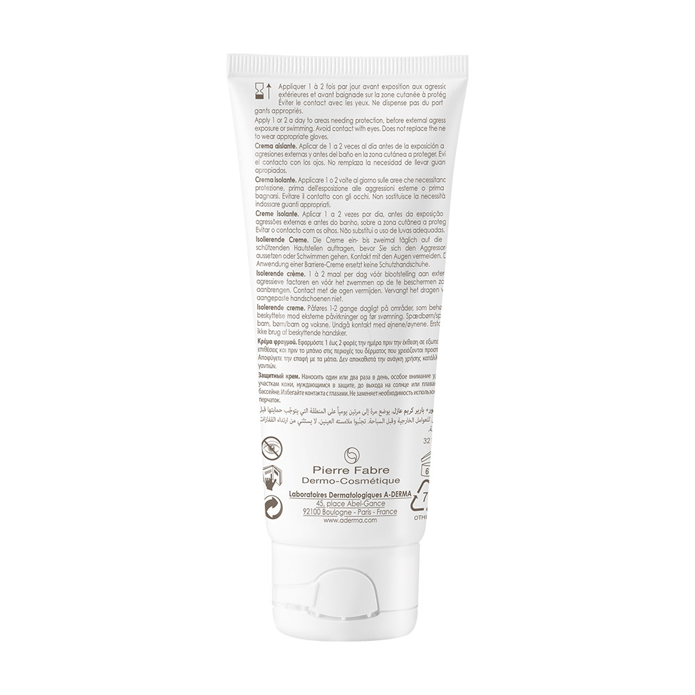 A-Derma Dermalibour+ barrier, izolacijska krema (100 ml)