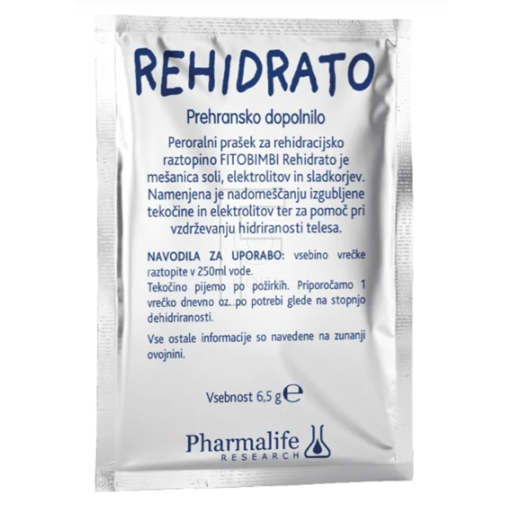 Fitobimbi Rehidrato, prašek - okus banane (10 x 6,5 g)
