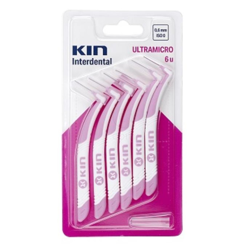 Kin, medzobna ščetka - ultra mikro 0.6 mm (6 medzobnih ščetk)