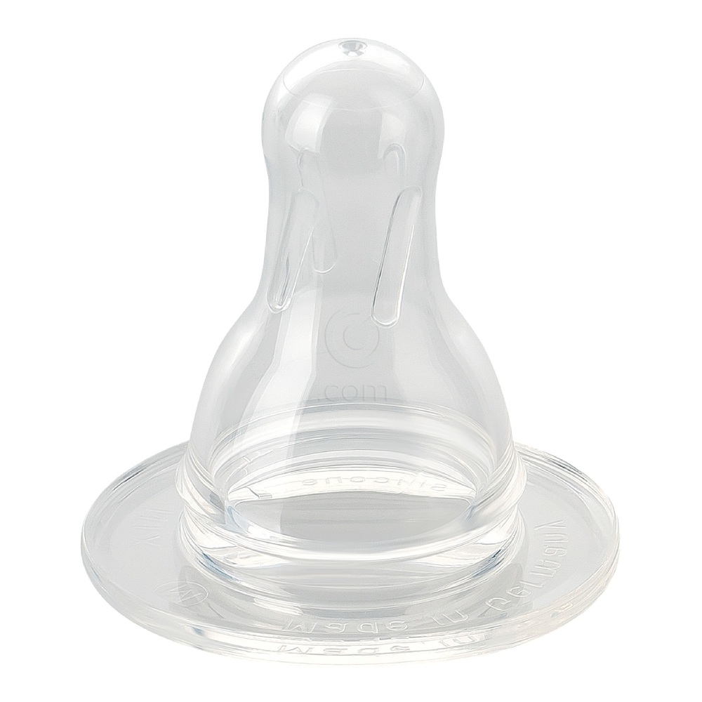 Baby-Nova, silikonski cucelj za hranjenje, za mleko - M (2 cuclja)