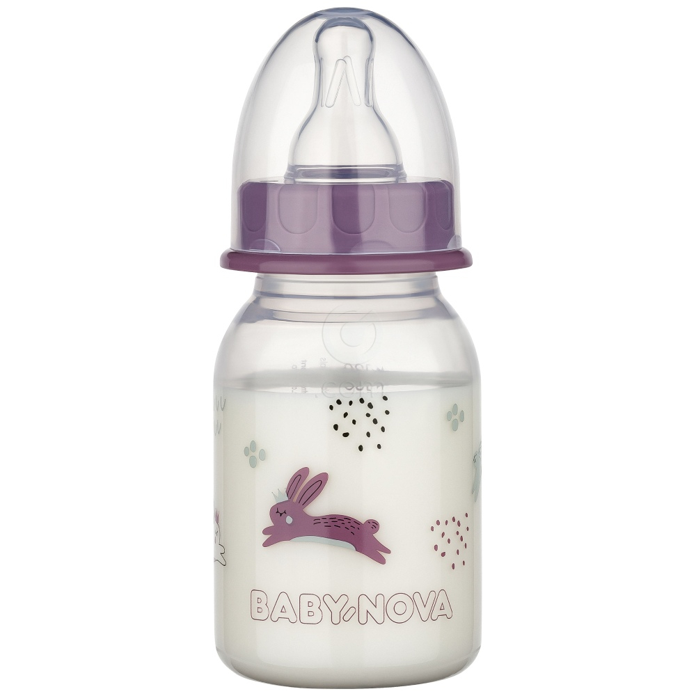 Baby-Nova PP, steklenička - pretok S (120 ml)