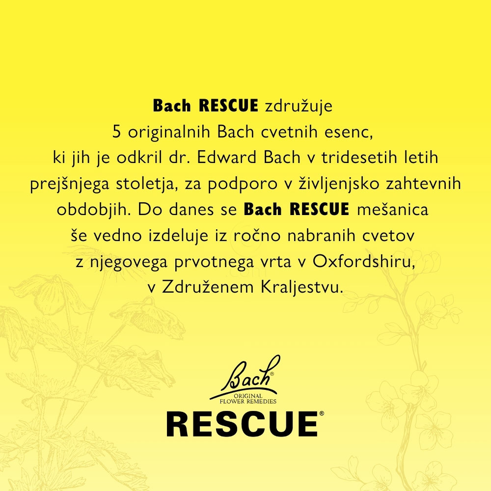 Bach Rescue Kids, kapljice za otroke - okus jagode (10 ml)