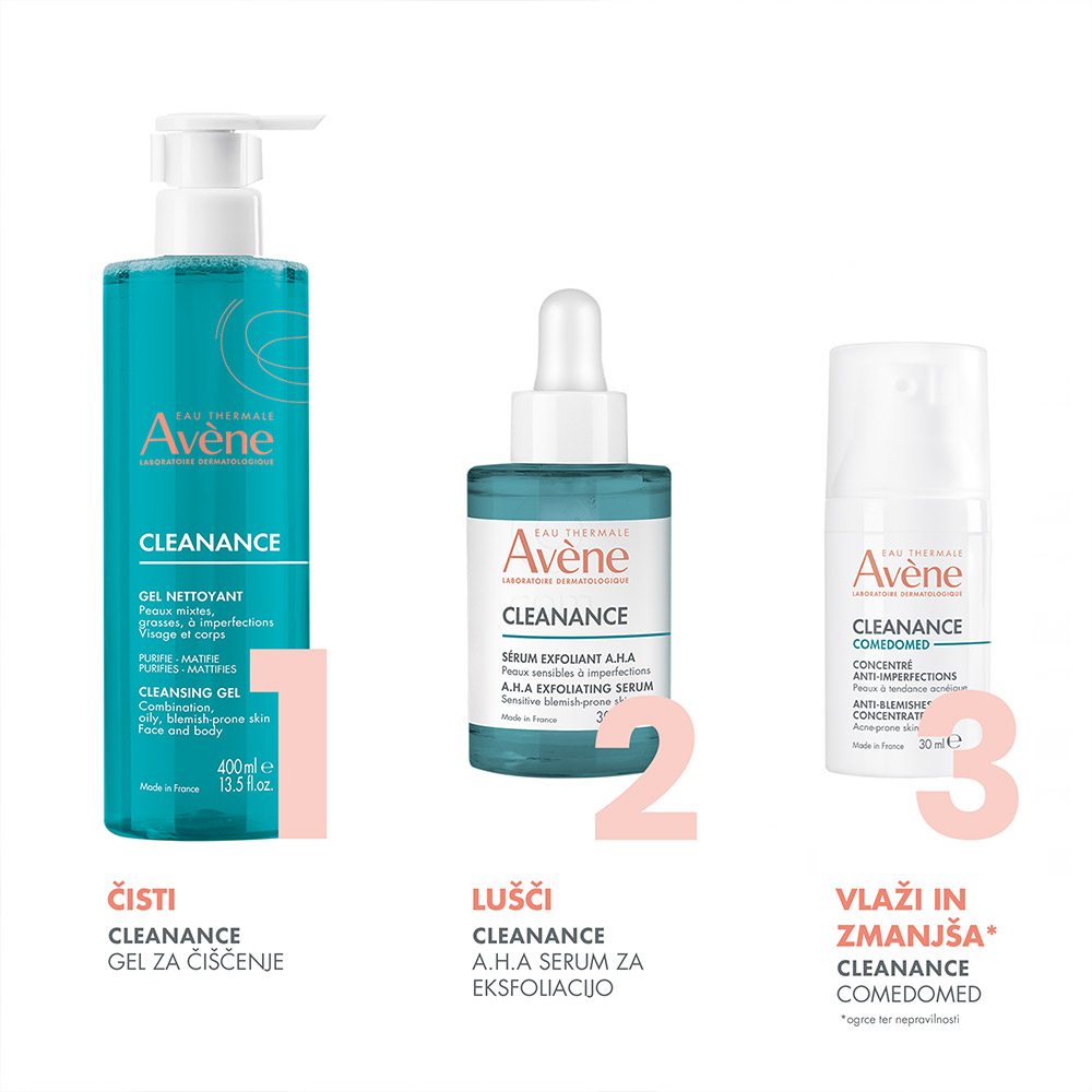Eau Thermale Avene Cleanance, gel za čiščenje (400 ml)