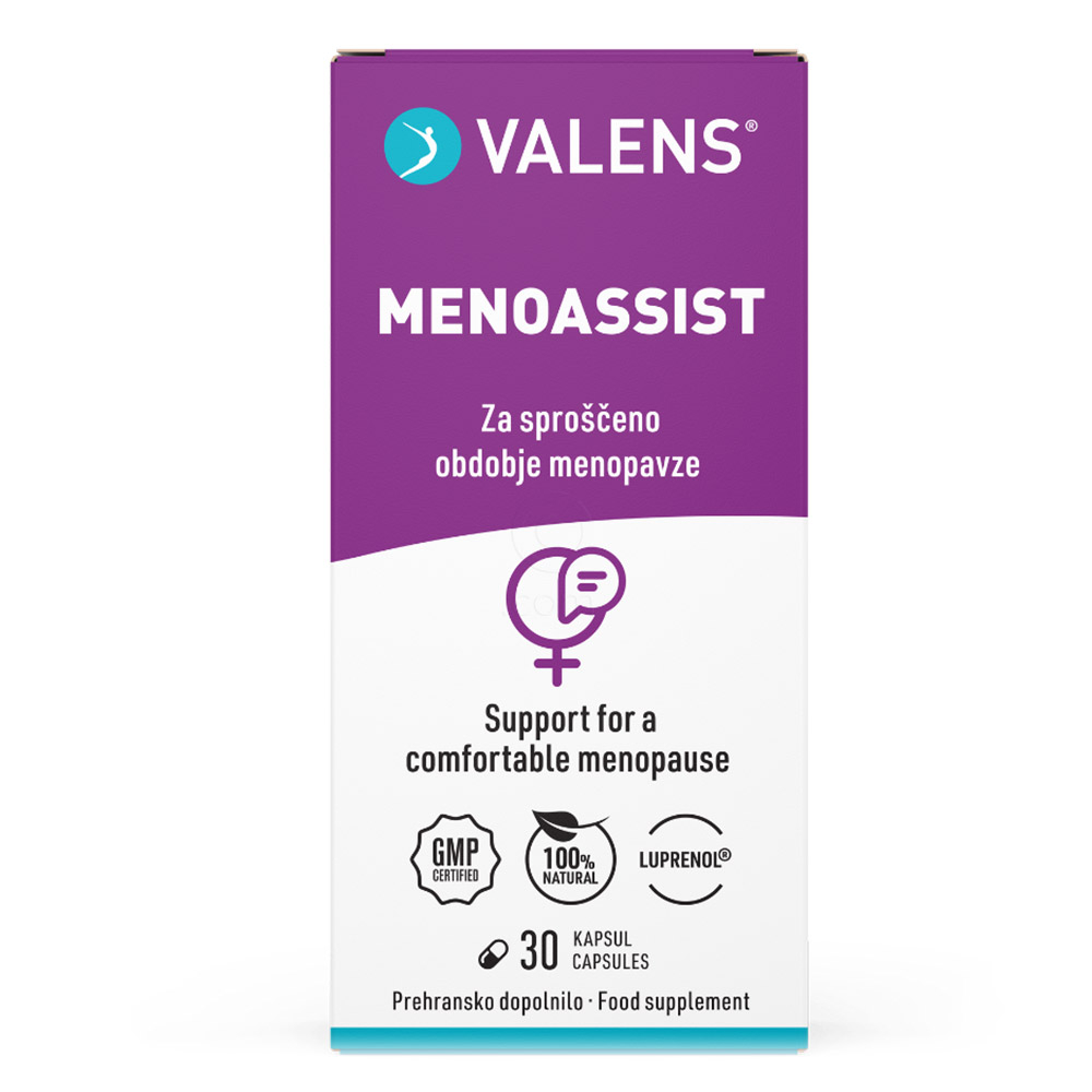 Valens MenoAssist Natur, kapsule (30 kapsul)