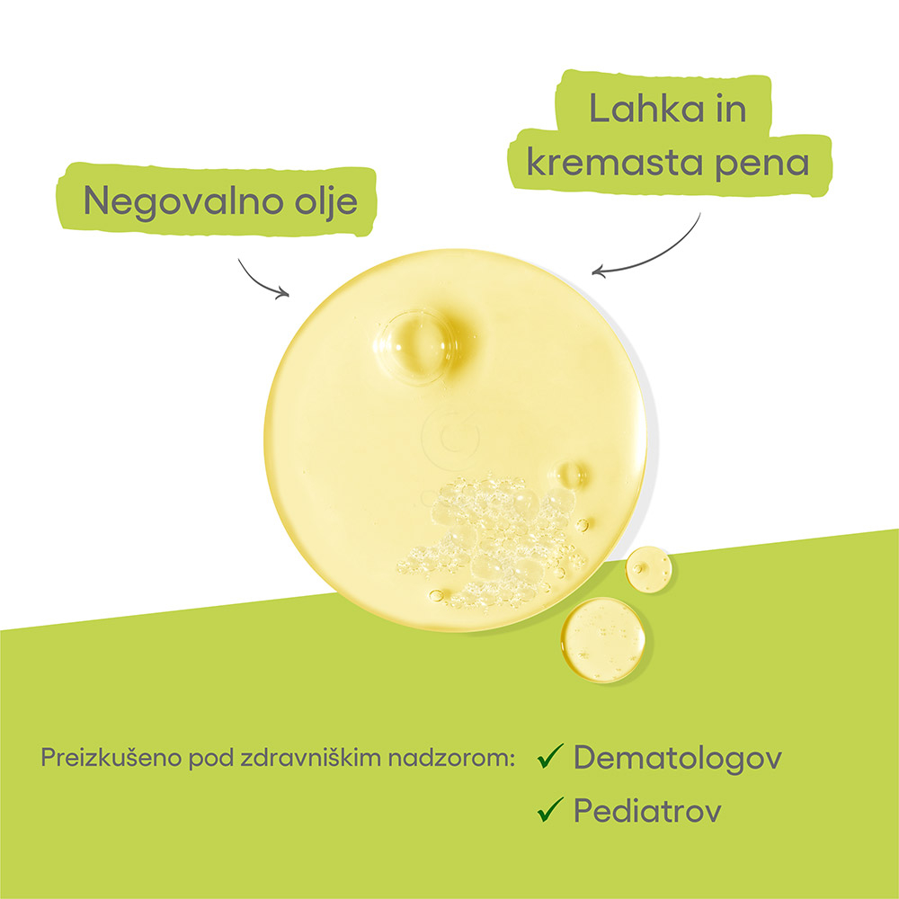 A-Derma Exomega Control, emolientno čistilno olje za tuširanje za atopijsko kožo - paket (2 x 500 ml)